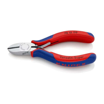 Boční štípací kleště 110 mm Knipex 70 15 110 - chromováno, dvousložkové návleky 70 15 110