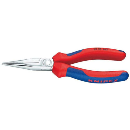 Půlkulaté kleště typu Langbeck 140 mm (s prodlouženými čelistmi) KNIPEX 30 25 140 - chromováno, vícesložkové návleky 30 25 140