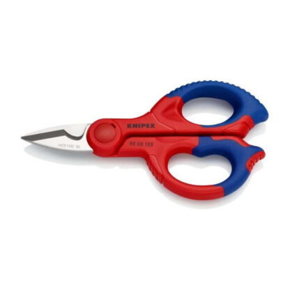 Kombinované elektrikářské nůžky 155 mm KNIPEX 95 05 155 SB - chromováno, vícesložkové návleky 95 05 155 SB