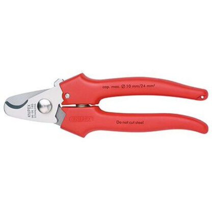 Kabelové nůžky 165 mm KNIPEX 95 05 165 - chromováno, vícesložkové návleky 95 05 165
