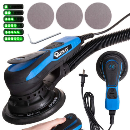 GEKO Bezkartáčová excentrická bruska 150 mm 350 W s regulací otáček (6) G80811