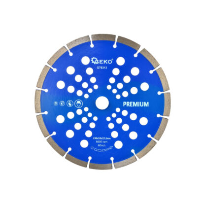 Kotouč diamantový řezný segmentový GEKO, 230x10x22mm G78313