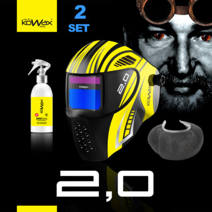 KOWAX Kukla stmívací 2,0 1/1/1/2 DIN2,0 DIN12 SET 2 KWX20_S02A
