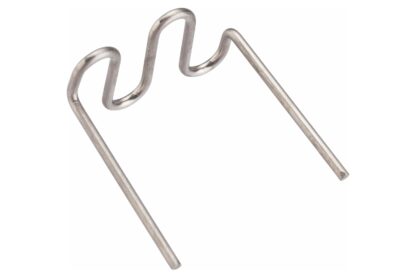 Sponky na sváření plastů, tvar U, průměr 0,6 mm, sada 100 ks - VIGOR V3676