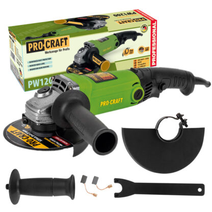 Úhlová bruska Procraft PW1200 (PW860), 125mm PW1200