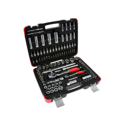 GEKO Profesionální sada nástrčných klíčů 108el. 1/4"-1/2" 25GW (4) T00102