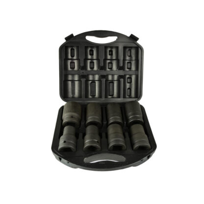 Nástrčné hlavice 1" 8ks a 19-41mm klíče Geko G10074 G10074