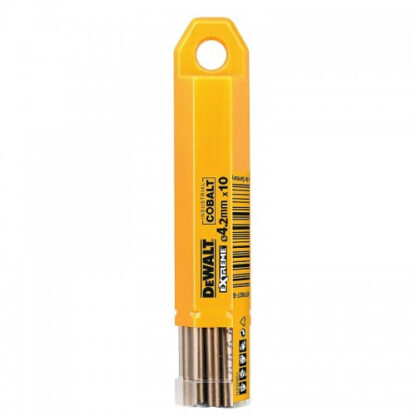 Vrták do kovu HSS-E COBALT 4,2×75mm (10ks) DeWALT DT4926 DT4926