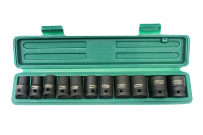 Sada nástrčných úderových hlavic 1/2", 11 ks, 10-24 mm - JONNESWAY S03A4111S