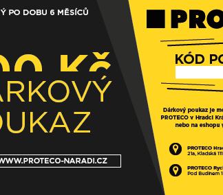 poukázka prodejní PROTECO 2000 Kč