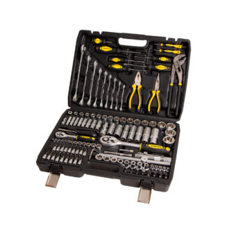 PROTECO 43.SN-1214-A15 gola sada 1/4" a 1/2" DRIVE 128 dílů