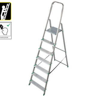 PROTECO 6617-KR schůdky Al 7-stupňové