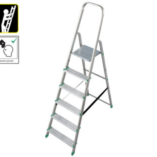 PROTECO 6616-KR schůdky Al 6-stupňové
