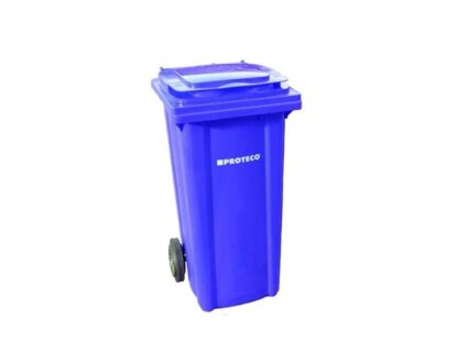 PROTECO 10.86-P240-MO popelnice 240 L plastová modrá s kolečky - Image 2