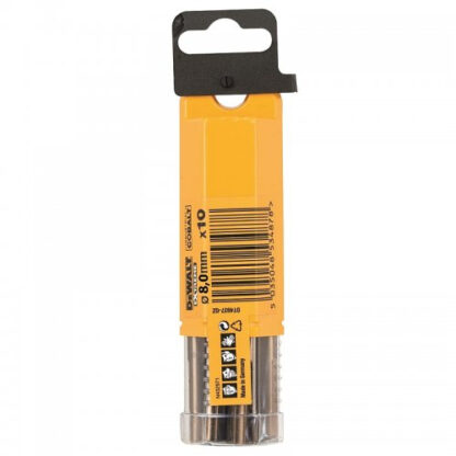 Vrták do kovu HSS-E COBALT 8×117mm (10ks) DeWALT DT4938 DT4938