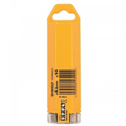 Vrták do kovu HSS-E COBALT 9,5×125mm (10ks) DeWALT DT4941 DT4941