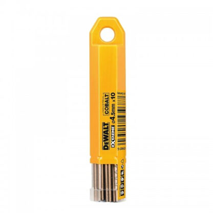 Vrták do kovu HSS-E COBALT 4,5×80mm (10ks) DeWALT DT4927 DT4927