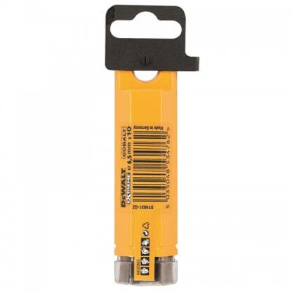 Vrták do kovu HSS-E COBALT 6,5×101mm (10ks) DeWALT DT4934 DT4934