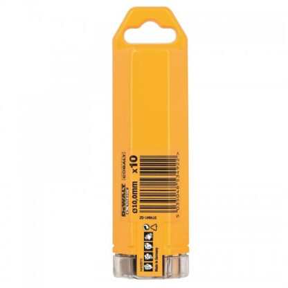 Vrták do kovu HSS-E COBALT 10×133mm (10ks) DeWALT DT4942 DT4942