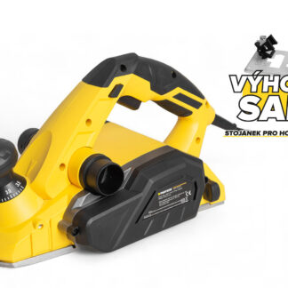 PROTECO 51.01-H-1200-SADA elektrický hoblík PROFI 1200 W se stojánkem
