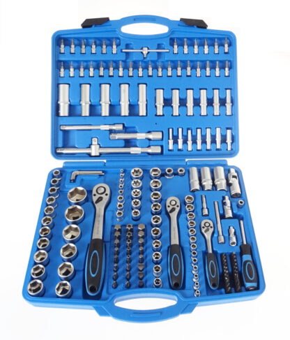 Gola sada s nářadím 1/4”, 3/8” a 1/2”, 171 dílů - QUATROS QS50171