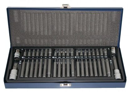 Bity Imbus, TORX s otvorem a XZN, s adaptéry, sada 44 ks - ASTA