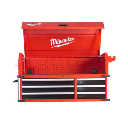 Velkokapacitní dílenská skříň Milwaukee STC46-1 se 6 zásuvkami a horní nástavbou. Ocelová (1170 mm) 4932478854