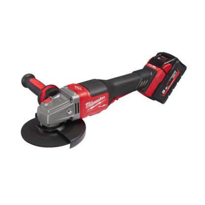 Aku úhlová bruska 125 mm Milwaukee M18 FHSAG125XPDB-552X s kolébkovým spínačem, 2x Aku (18 V, 5,5 Ah), 4933471080 4933471080