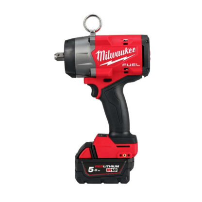 Aku rázový 1/2" utahovák Milwaukee M18FHIW2P12-502X  s aretačním čepem (5,0 Ah) 4933492786 4933492786