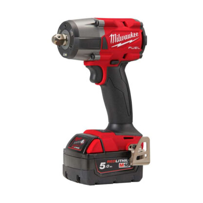 Aku rázový utahovák 1/2" Milwaukee M18 FMTIW2P12-502X s aretačním čepem (881 Nm, 5,0 Ah) 4933478453