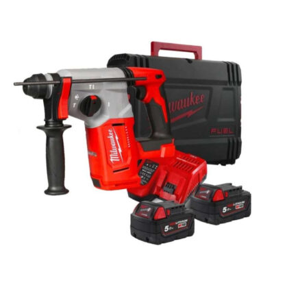 Aku kombinované kladivo SDS-plus Milwaukee M18 BLH-502X (5,0 Ah) 4933478894