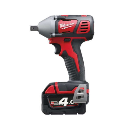 Aku rázový 1/2" utahovák Milwaukee M18 BIW12-402C (240 Nm, 4,0 Ah) 4933443607