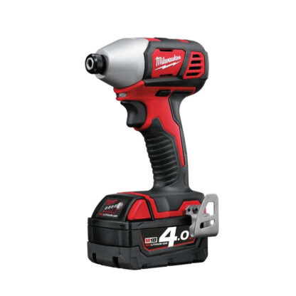 Aku rázový 1/4" utahovák Milwaukee M18 BID-402C (180 Nm, 4,0 Ah) 4933443580