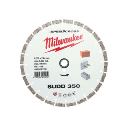 Diamantový rozbrušovací kotouč Milwaukee SUDD 350 mm - tichý 4932492153