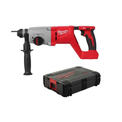 Aku bezuhlíkové vrtací kladivo Milwaukee M18 BLHACD26-0X SDS-Plus 26 mm s rukojetí typu D (bez aku) 4933492482