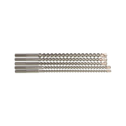 Sada Milwaukee MX4 příklepových vrtáků SDS-Max (bal. 5 ks) pr. 16, 18, 20, 22, 25 mm délka 520 mm 4932352800