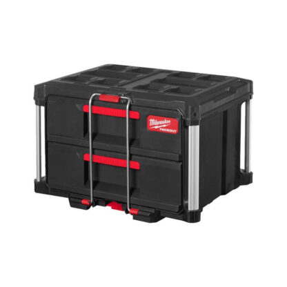 Milwaukee 4932472129 - Kompaktní systémový organizér Packout™ box se 2 zásuvkami 4932472129
