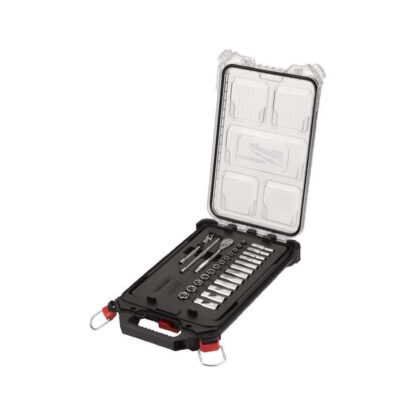 Gola sada 1/4" Milwaukee PACKOUT™ (Sada 28 dílů) 4932478812