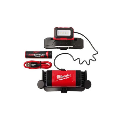 Aku čelová lampa 600 lm a USB nabíjením Milwaukee L4 BOLTHL-301 (3,0 Ah) 4933479902