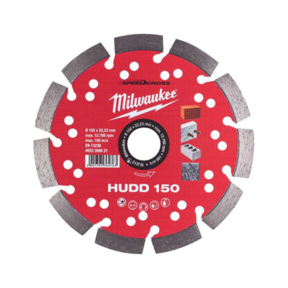 Diamantový rozbrušovací kotouč Milwaukee HUDD 150 mm SPEEDCROSS™ 4932399821