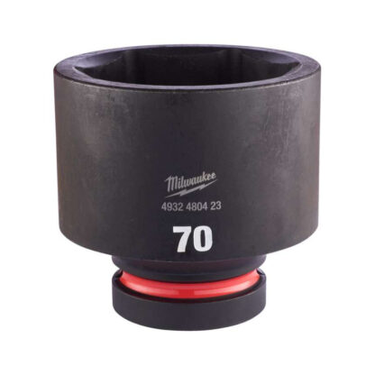Průmyslové hlavice Milwaukee SHOCKWAVE™ IMPACT DUTY 1” HEX krátké (70 mm) 4932480423 4932480423