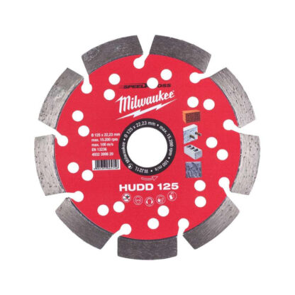 Diamantový rozbrušovací kotouč Milwaukee HUDD 125 MM SPEEDCROSS™ 4932399820