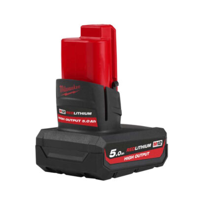 Akumulátor Milwaukee M12 HB5 (12 V / 5,0 Ah), M12 REDLITHIUM High Output, 4932480165 4932480165