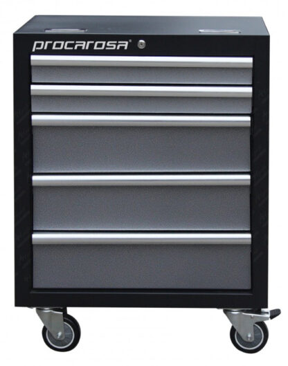 Pojízdný dílenský vozík, 5 zásuvek - Procarosa PROFI TGC-1305W